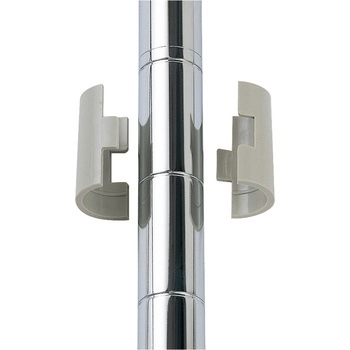 CSパールワゴン(軽量/抗菌パールホワイト/ナイロンウレタン車/直進安定金具付) サカエ