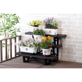 ボタニカルスタイル フラワースタンド 3段900 リブプラス