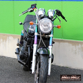 カワサキ ゼファー400/χ 39Φ インナーチューブ フロントフォーク 2本入り MAD MAX(マッドマックス)