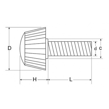 3カ-W ナイロンケショウネジNO3シロ 大阪魂