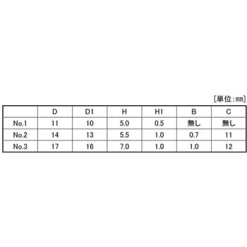 SUS シロユリヤ NO.3 D=17 大阪魂