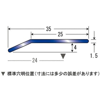 への字押え 穴明 ASSIST