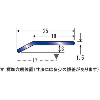 への字押え 穴明 ASSIST