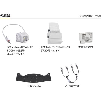 セフメット(セフ取付溝付ヘルメット) ベーシックセット タジマツール(TJMデザイン)