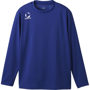 ムーブスポーツ ジャージ ロングスリーブ シャツ 長袖 Tシャツ 吸汗 速乾 UVカット トレーニング MOVESPORT MOVESPORT