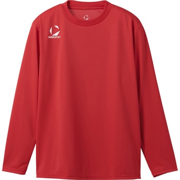 ムーブスポーツ ジャージ ロングスリーブ シャツ 長袖 Tシャツ 吸汗 速乾 UVカット トレーニング MOVESPORT MOVESPORT