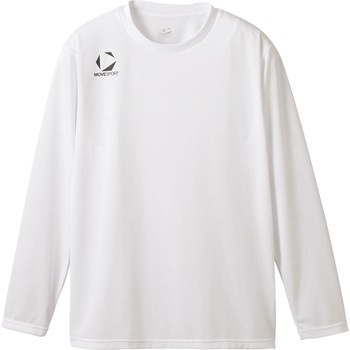 ムーブスポーツ ジャージ ロングスリーブ シャツ 長袖 Tシャツ 吸汗 速乾 UVカット トレーニング MOVESPORT MOVESPORT