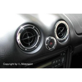 ハザードボタントリムリング TTスタイル クローム NB0-0199C - アイエルモータースポーツ