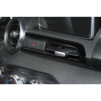 エアコンノブ クローム/ブラック ND0-301449CS アイエルモータースポーツ