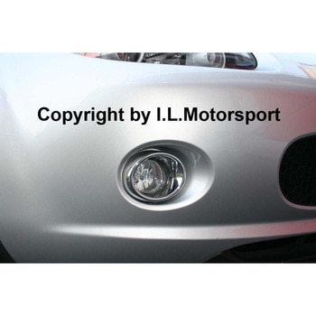 フォグランプトリムリング クローム NC0-0034 アイエルモータースポーツ