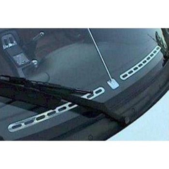 フロントデフロスターカバー クローム NA0-0064C アイエルモータースポーツ