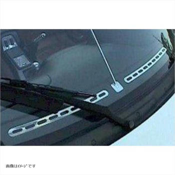 フロントデフロスターカバー シルバー NB0-0124E アイエルモータースポーツ