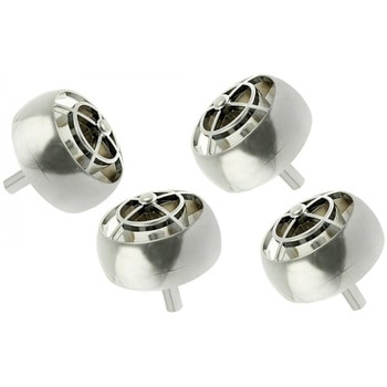 エアコンベントボール クローム NAB-0040C アイエルモータースポーツ