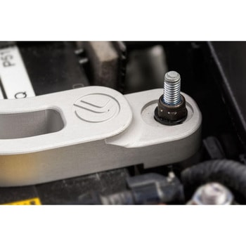 アッパーバッテリーホルダー シルバー ND0-301581 アイエルモータースポーツ