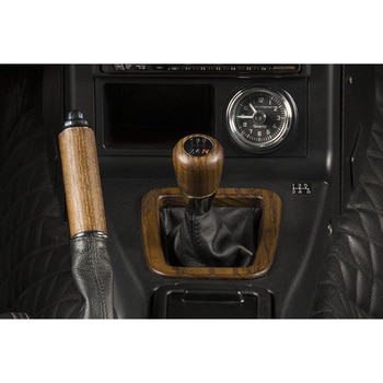 シフトノブ スティックタイプ アッシュウッド/クローム 5速 NAB-301328 アイエルモータースポーツ