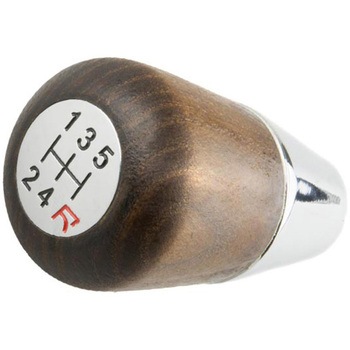 シフトノブ スティックタイプ アッシュウッド/クローム 5速 NAB-301328 アイエルモータースポーツ