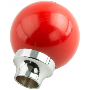 シフトノブ ボールタイプ レッド/クローム 6速 NC0-301661 - アイエルモータースポーツ