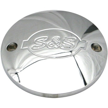 S&Sロゴ イグニッションカバー クローム 31-0332 エスアンドエスサイクル