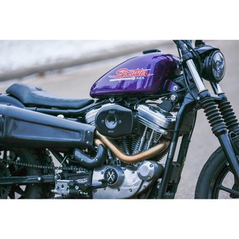 ステルス エアクリーナーキット トリビュート グロスブラック 170-0593 - エスアンドエスサイクル