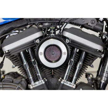 AirStinger エアスティンガーステルス エアクリーナー アルミリング ナチュラルフィニッシュ 170-0724A エスアンドエスサイクル