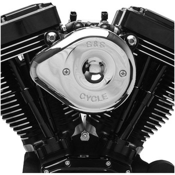 ステルス エアクリーナーキット ミニティアドロップ クローム 170-0441 エスアンドエスサイクル