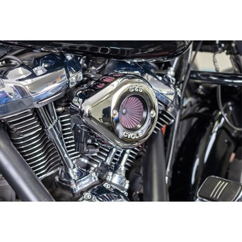 AirStinger エアスティンガーステルス エアクリーナーキット クローム 170-0717A エスアンドエスサイクル