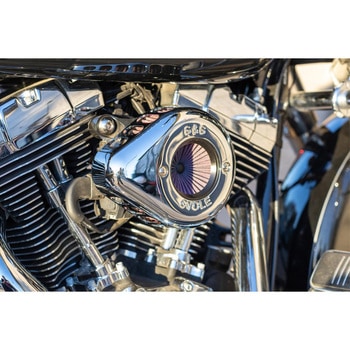 AirStinger エアスティンガーステルス エアクリーナーキット クローム 170-0721A エスアンドエスサイクル