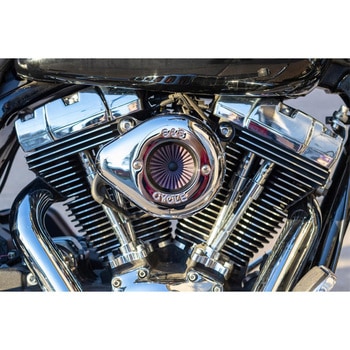 AirStinger エアスティンガーステルス エアクリーナーキット クローム 170-0721A エスアンドエスサイクル