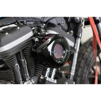AirStinger エアスティンガーステルス エアクリーナーキット グロスブラック 170-0726A エスアンドエスサイクル