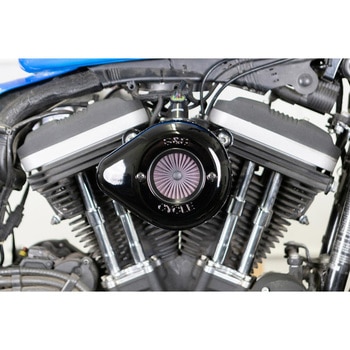 AirStinger エアスティンガーステルス エアクリーナーキット グロスブラック 170-0726A エスアンドエスサイクル