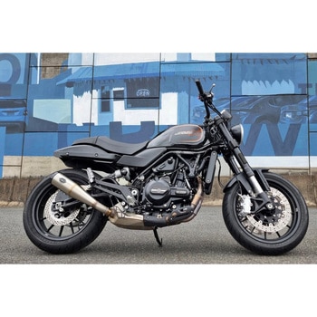 GRAND NATIONAL スリップオンマフラー Brashed stainless 550-1114 - エスアンドエスサイクル