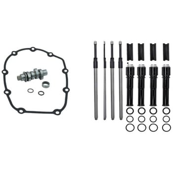 475Cカム+G.ブラックプッシュロッドセット 475C-CAM-ブラック-SET - エスアンドエスサイクル