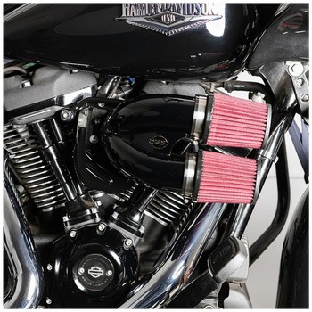 チューンドインダクション エアクリーナーキット ブラック 170-0567A エスアンドエスサイクル