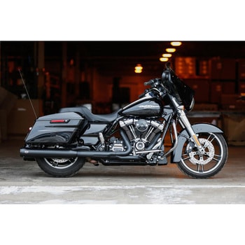 GNX スリップオン Mufflers ブラック 550-0990 - エスアンドエスサイクル