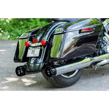 スリップオン スラスター CH/ブラック 550-0619 - エスアンドエスサイクル
