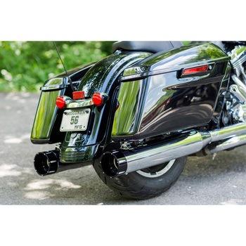 スリップオン トレーサー クローム/ブラック 550-0623 エスアンドエスサイクル