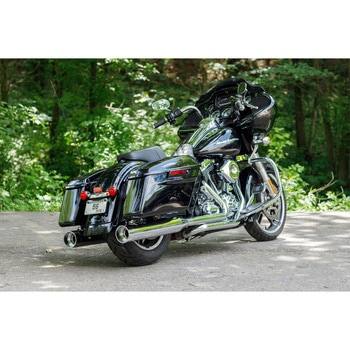 スリップオン トレーサー クローム/クローム 550-0624 エスアンドエスサイクル