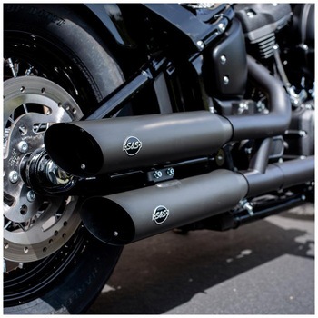 スリップオン スラッシュカット ブラック+CAT 550-0752B - エスアンドエスサイクル
