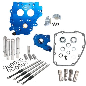 カムチェストキット/クロームプッシュロッドカバー 310-1271 - エスアンドエスサイクル