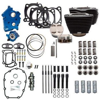 124パワーパック チェーンカム ブラック 310-1057B エスアンドエスサイクル