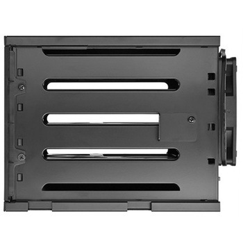 SilverStone 3つの5.25デバイスベイ～4つの3.5 SAS 12G / SATA 6Gbit/s ホットスワップアダプタケージ SST-FS304B-V SILVER STONE(シルバーストーン)