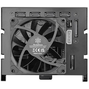 SilverStone 3つの5.25デバイスベイ～4つの3.5 SAS 12G / SATA 6Gbit/s ホットスワップアダプタケージ SST-FS304B-V SILVER STONE(シルバーストーン)