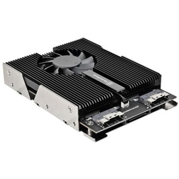 SilverStone SSD増設ベイ SDP13 3.5 ベイ～PCIe NVMe M.2 SSD x4アダプタ SST-SDP13B SILVER STONE(シルバーストーン)