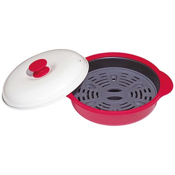 レンジで焼ケール深型蒸しプレート付き - 東京企画