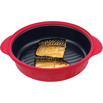 レンジで焼ケール深型蒸しプレート付き - 東京企画