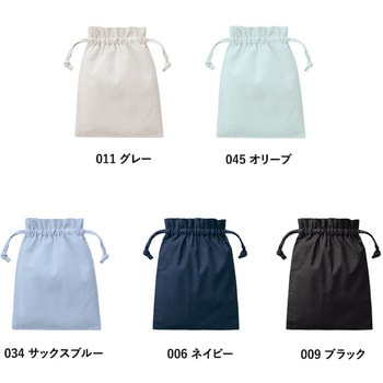 厚手コットンフリル巾着(M) MARKLESS STYLE