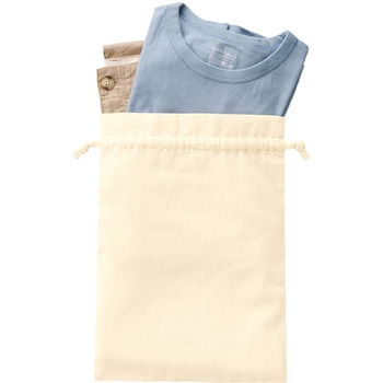 厚手コットンフリル巾着(L) MARKLESS STYLE
