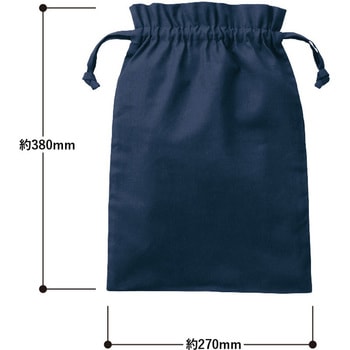 厚手コットンフリル巾着(L) MARKLESS STYLE