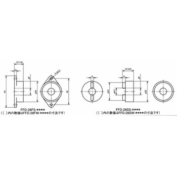 フリクションダンパー FFD-28FS/FW/SS/SW 不二ラテックス