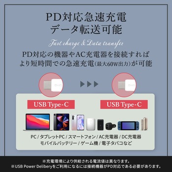 耐屈曲3万回 Type-C to Type-C シリコンケーブル 1m ブラック OWLTECH(オウルテック)